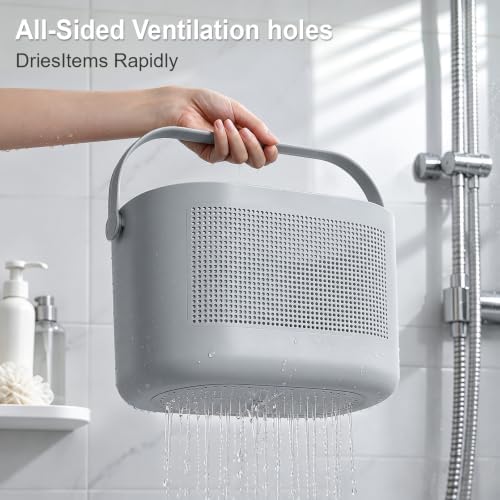 Plastic Portable Shower Caddy Basket, Storage Organizer - Image 3