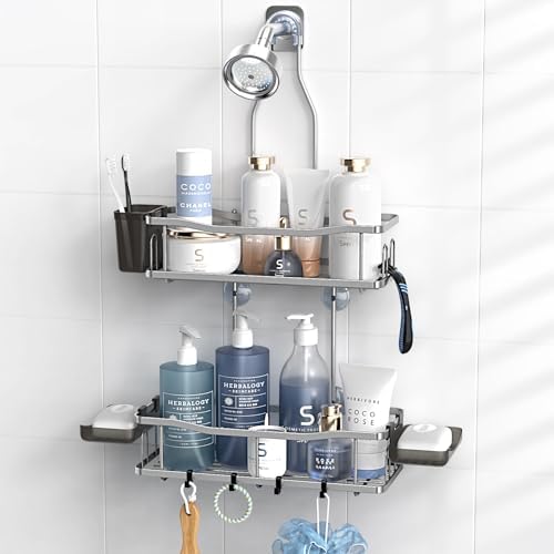 Aitatty Hanging Shower Caddy Bathroom Organizer: Rustproof Shower Shelf Racks by Aitatty