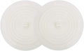 V-TOP Tub Stopper 2 Pack, 6 inches Large Silicone Drain Plug Hair Stopper Flat by V-TOP