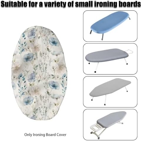 Elegant Flower Ironing Board Covers Stretchy Iron Heat Shield - Image 5