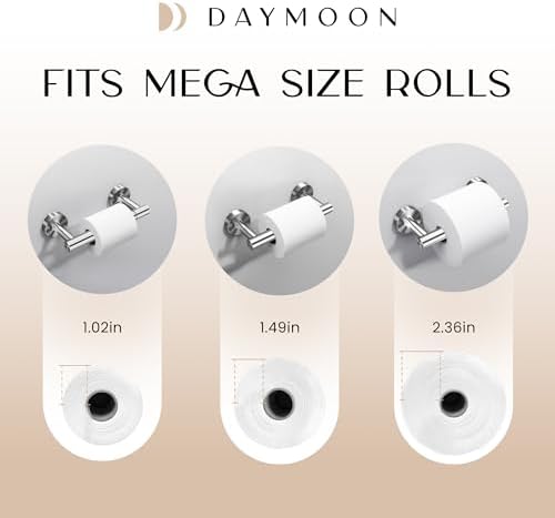 Day Moon™ - Toilet Paper Holder - Modern Roll Holder - Image 6