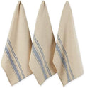 DII French Stripe Dishtowels, Kitchen Collection, 20 x 30, Nautical Blue by DII