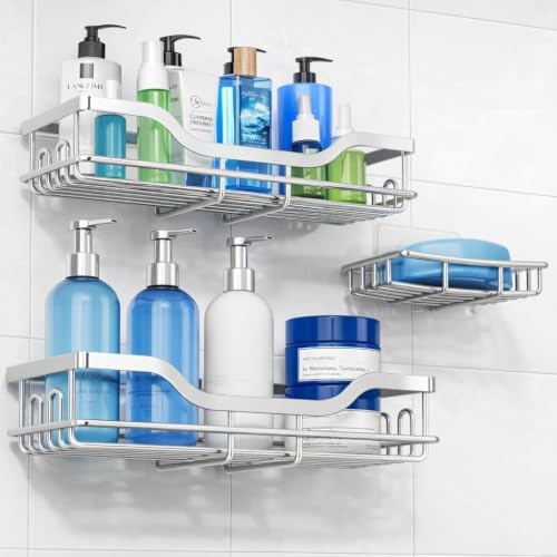 OMAIRA 3-Pack Shower Caddy by OMAIRA