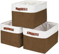 Bagnizer Storage Bins Large Fabric Storage Baskets by Bagnizer