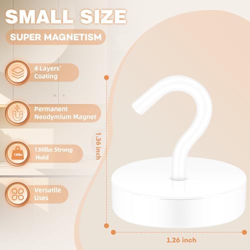 Neosmuk Magnetic Hooks Steel Tube Design - Image 6