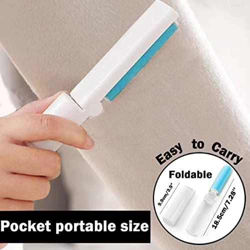 8 Inch Reusable Large Lint Roller, Washable Sticky Pet Hair Remover - Image 5