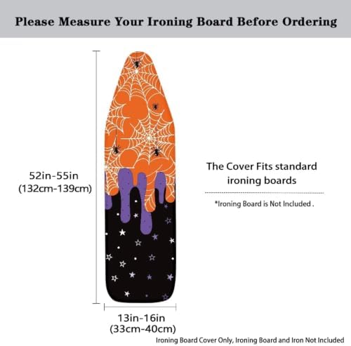 Spider Web Ironing Board Cover and Pad, Thick Scorch Resistant Padding Heavy - Image 5