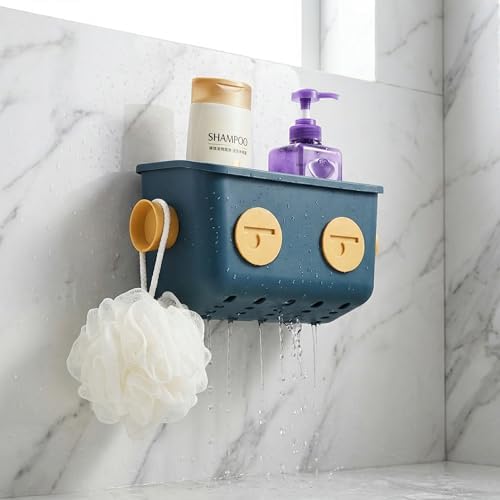 Noamus 6 Pack Bath Toy Storage Organizer Basket, 3 Layers Wall Mounted Hanging - Image 3