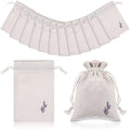 12 Pcs Cotton Lavender Drawstring Bags 4 x 6 Inch Reusable Muslin Drawstring by Unknown