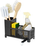 Sink Caddy & Kitchen Sink Organizer, Plastic Kitchen Countertop Organizer by SuoxingStorage