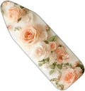 Nuxovilar Blush Pink Roses Ironing Board Cover 15x54 Polyester by Nuxovilar