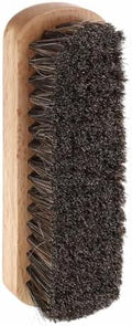 HARFINGTON Shoe Cleaning Brush 6"x2" Beech Wood Horsehair Boot Polish Brushes by HARFINGTON
