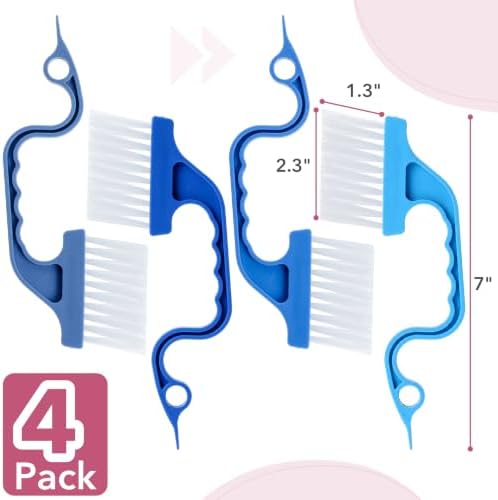 Slick- Window Track Cleaning Brush, 4 Pack - Image 2