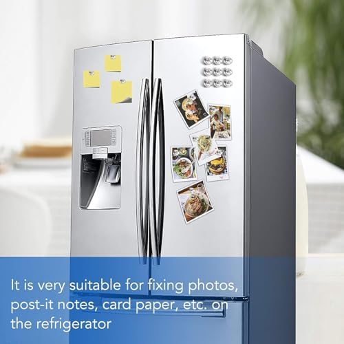 LOVIMAG Fridge Magnets 20Pcs for Refrigerator Whiteboard, Rose Gold - Image 2