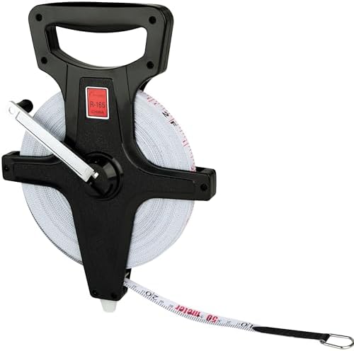 Champion Sports Open Reel Measuring Tapes – Durable Hand Crank - Image 2