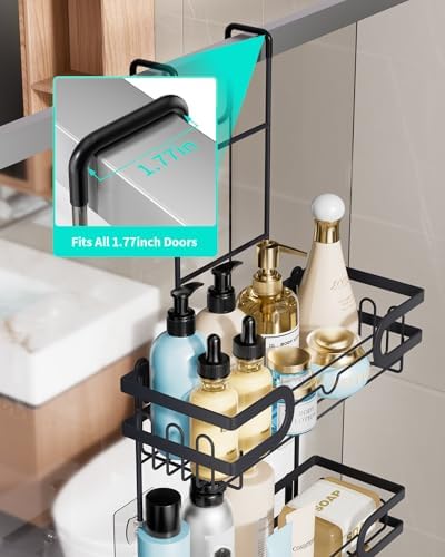 HapiRm Hanging Shower Caddy Over the Door - Image 4