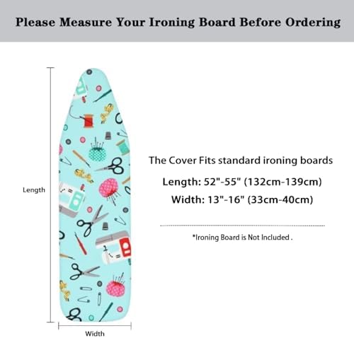 Cartoon Sewing Print Ironing Board Cover Sewing Tailoring Craft Tool Design - Image 6