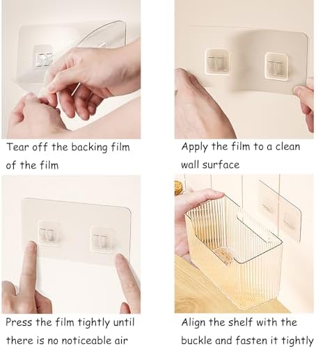 Acrylic Wall Mounted Storage Rack - Image 6