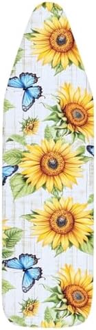 Butterfly Sunflower Ironing Board Cover, Soft Ironing Board Pad Covers - Image 6