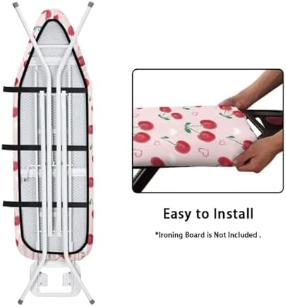 Cherry Ironing Board Cover Thick Table Top Ironing Board Cover Easy to Install - Image 5