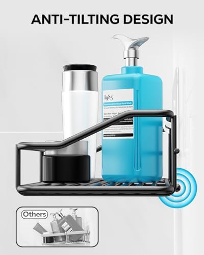Nieifi Shower Caddy Adhesive, Shower Shelves, Shampoo Holder - Image 5