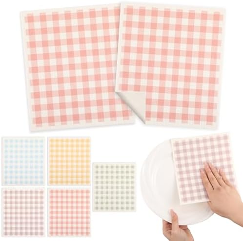 wlich 5 Pack Swedish Dishcloths, Reusable Kitchen Towels - Image 3