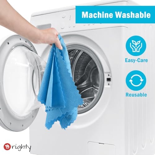 Orighty Microfiber Cleaning Cloth Bulk, 50 Pack Shop Towels 12x12 in - Image 7