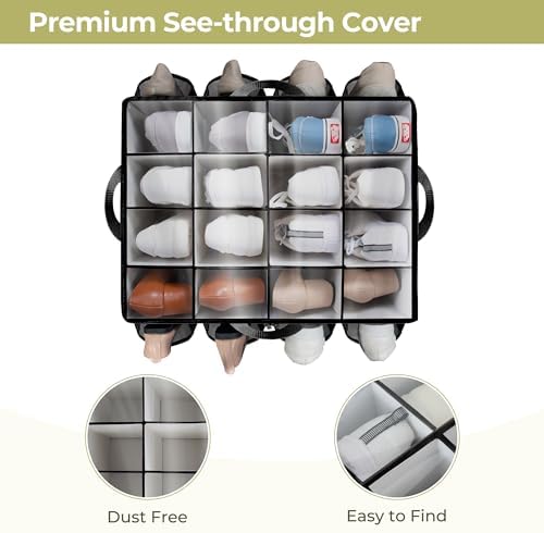 Shoe Organizer for Closet, Shoe Storage Solution - Image 3