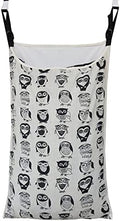 Adjustable Space Saving over Door Hanging Laundry Hamper Bag by HDHYK
