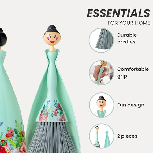 Vigar Mini Broom and Dustpan Set - Image 3