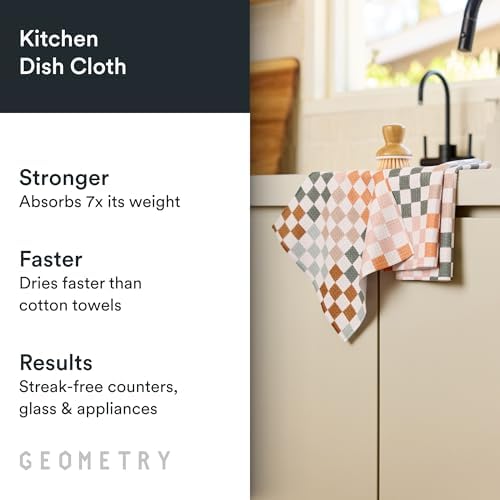 GEOMETRY Kitchen Dish Cloths - Image 2