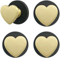 4pcs Heart Coat Hook, Magnetic Hooks Heavy Duty by ZH-ZHENGHENG