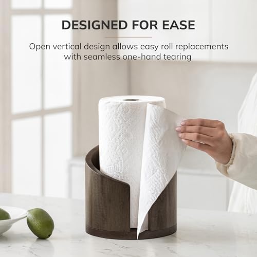 Anji Mountain Wooden Paper Towel Holder - Image 4