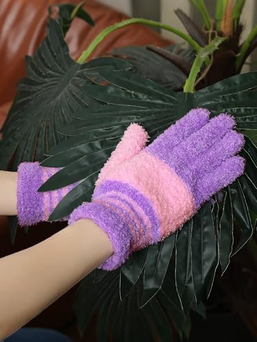 Patelai 3 Pairs Microfiber Dusting Gloves - Image 4