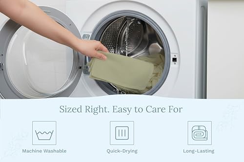 Organic Cotton Sage Flour Sack Kitchen Towels - Image 5