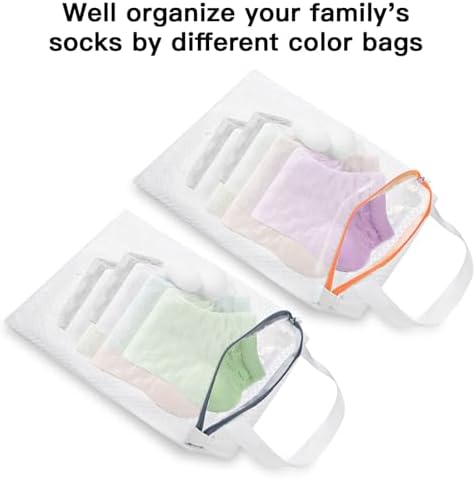 2-Pack Hanging Mesh Laundry Bags - Image 4