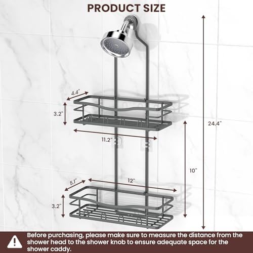 Rustproof Shower Caddy Hanging - Image 6