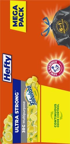 Hefty Ultra Strong 30 Gallon Trash Bags, Large Size, Break Resistant Drawstring - Image 13