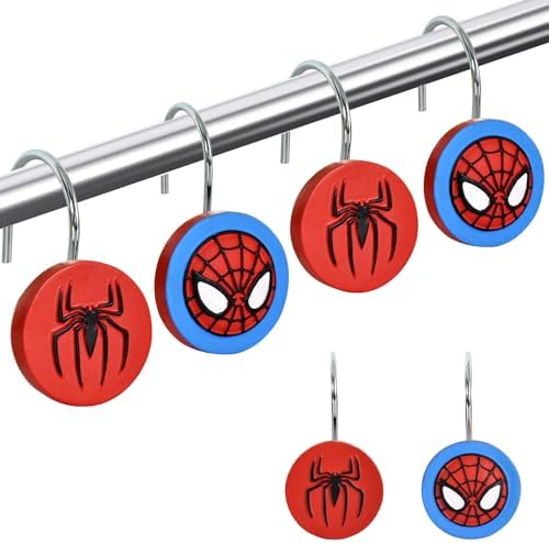 12-Piece Spider Shower Curtain Hooks - Image 6