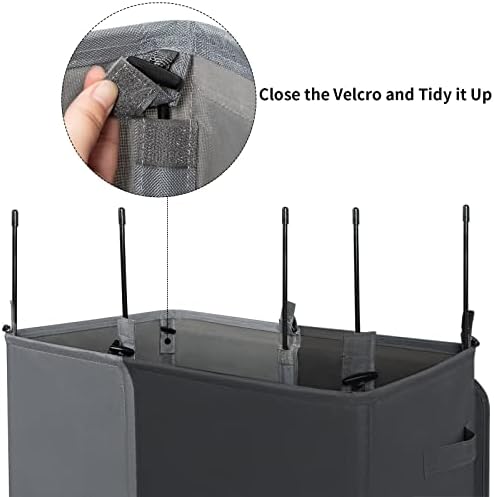 WOWLIVE Double Laundry Hamper - Image 7