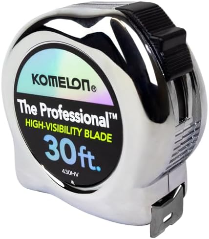 Komelon 430HV High-Visibility Professional Tape Measure, 30-Feet by 1-Inch - Image 3