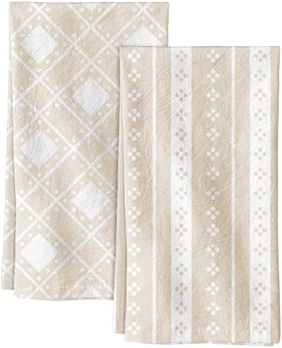 Miss Adola 2 Pack 150GSM Flour Sack Kitchen Towels by MissAdola