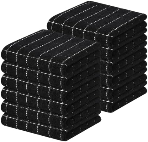 Kitinjoy 100% Cotton Terry Kitchen Towels, 13”x 28” by Kitinjoy