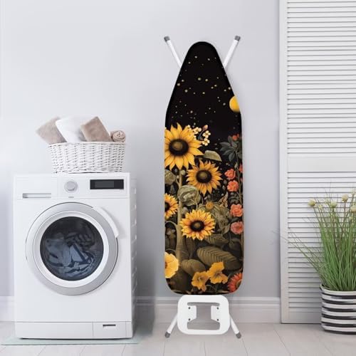 GLENLCWE Sunflower Ironing Board Cover, Heat Reflective Iron Board Cover - Image 3