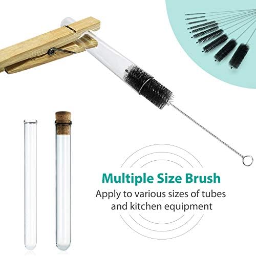CiaraQ Bottle Cleaning Brushes, 8 Inch Nylon Tube Brush Set - Image 5