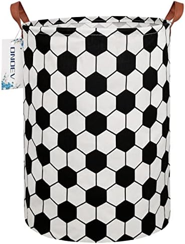 Round Geometric Hexagon Laundry Basket Hamper by ONOEV