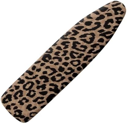 Brown Leopard Print Ironing Board Cover and Pad Soft Cover by Darisoco