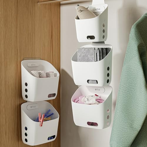 LeleCAT Plastic Hanging Basket Kitchen Storage organizer, Basket - Image 6