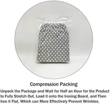 Ironing Board Cover and Pad Standard Size 15 x 54, 3 Pairs of Hook and Loop - Image 6