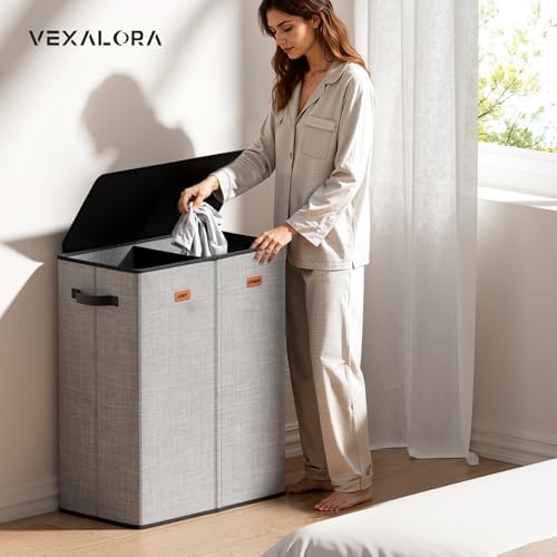 150L Double Laundry Hamper - Image 2